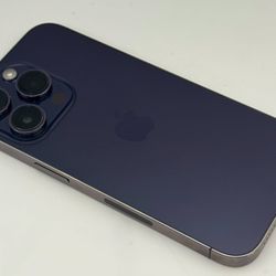 Apple iPhone 14 Pro A2650 Purple 256GB Storage iOS Unlocked BH 88% Smartphone