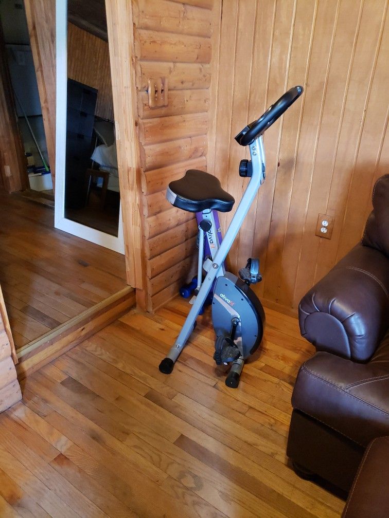 Ativafit Folding Stationary Bike 