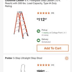 Werner 6ft Ladder 