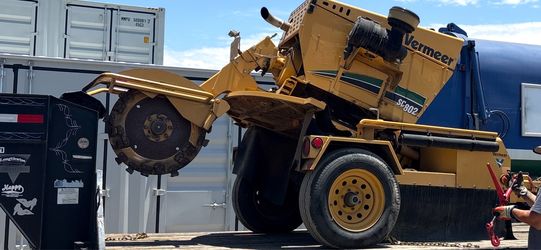 2016 Vermeer SC 802  Stump Grinder Deutz Turbo Diesel 103 Hours