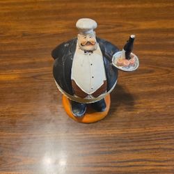 Vintage Chef Piggy Bank