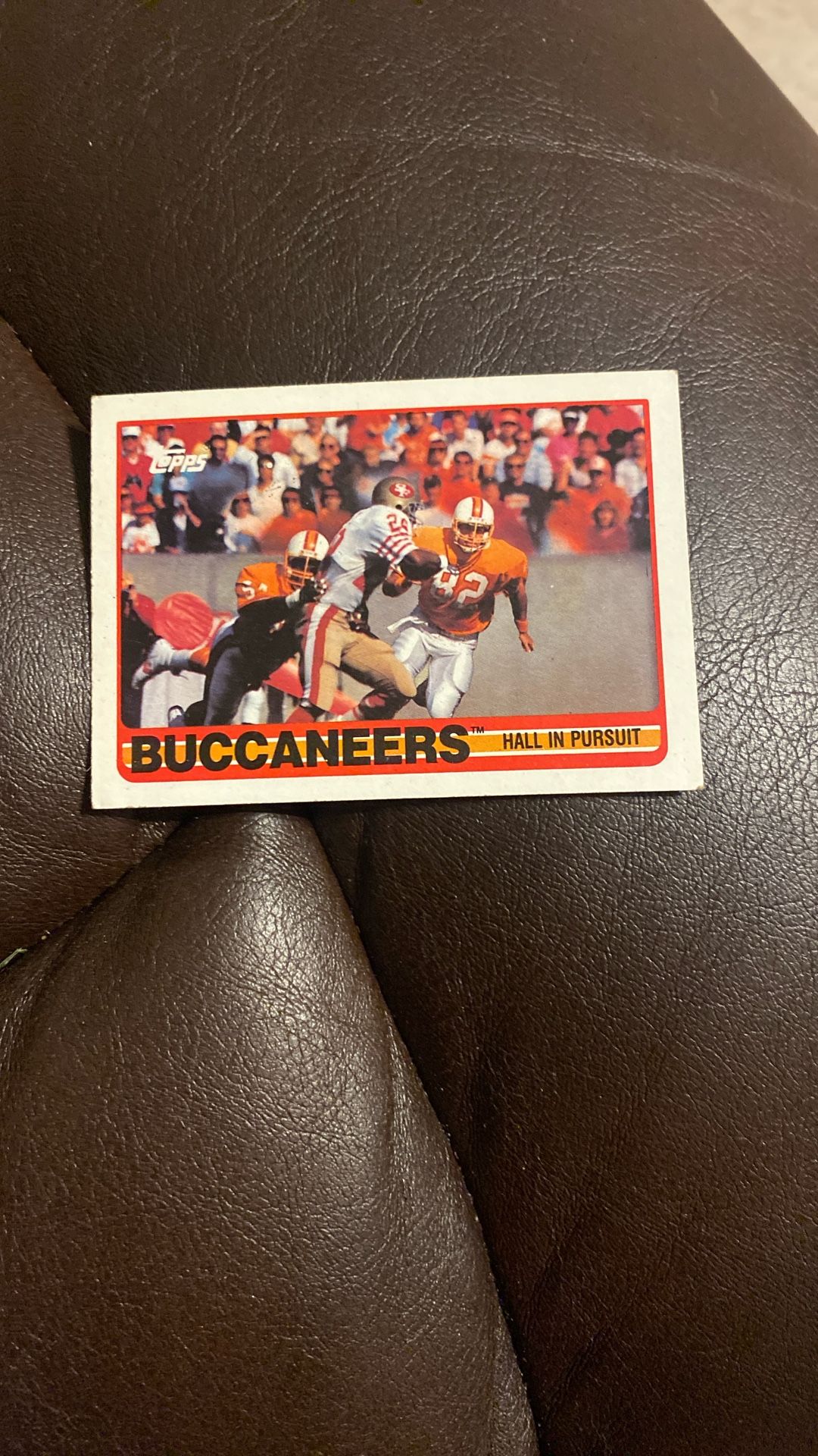 1989 Topps Buccaneers Team Leaders #325