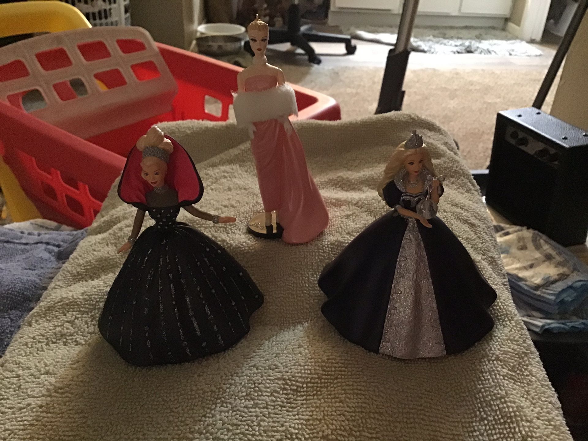 Hallmark collectors Barbie ornaments