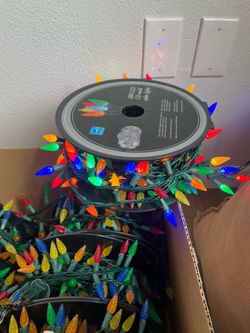 200 Colored Christmas Lights (8 pack)