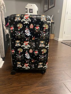 Ed Hardy suitcase