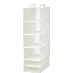 Excellent Condition! White Hanging Closet Organizer