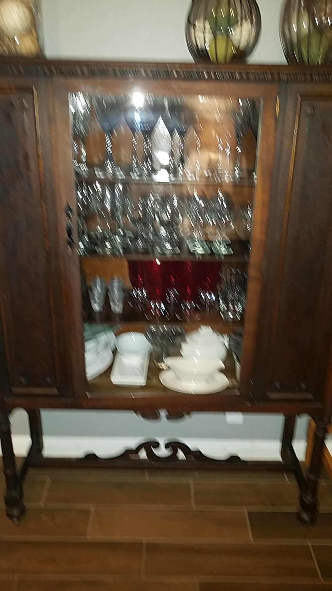 Antique china cabinet 100+ years