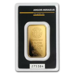 Argor 1 oz Gold Bar