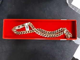 Cuban Link Chain - Yellow Gold 10k (.417) 21.8 grams 16 inch