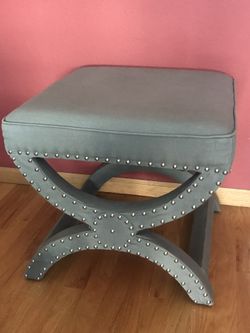 GRAY STOOL