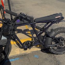 (low miles) Super73 RX Powdercoated