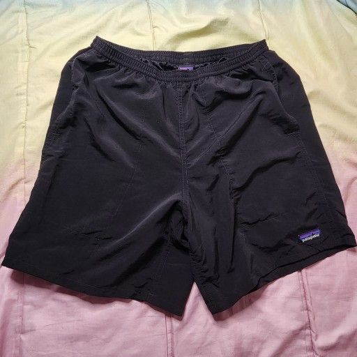 Patagonia Black Stretchy Athletic Shorts