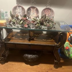 Solid Wood Entry Table