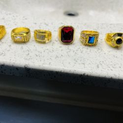 Large men’s ring $15 each or all for $50