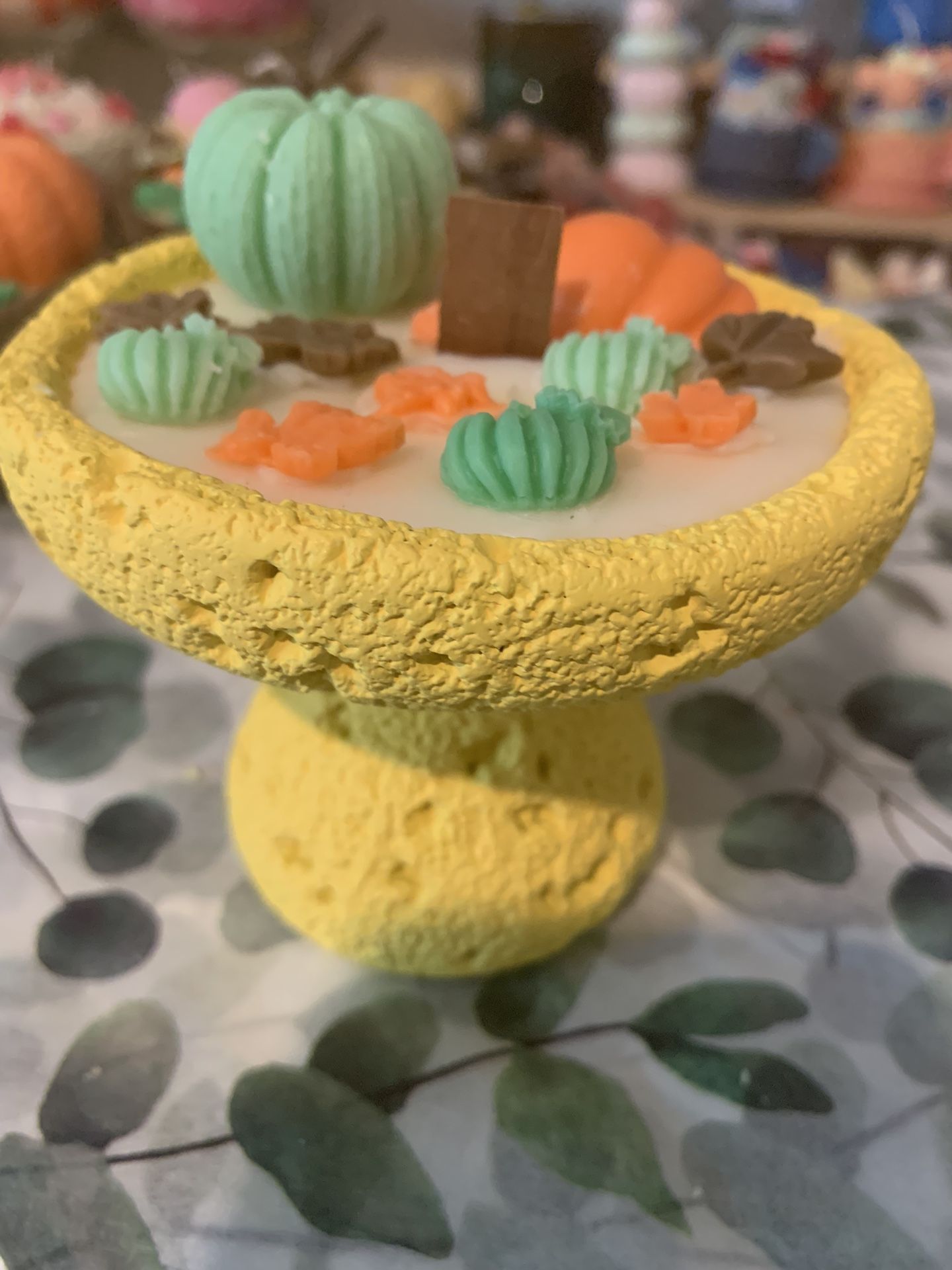 Mushroom Fall Candle