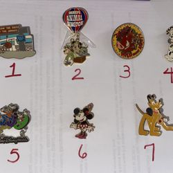 Disney pins please see all pics for condition ***PICK ONE PIN!!!!  $35 EACH 