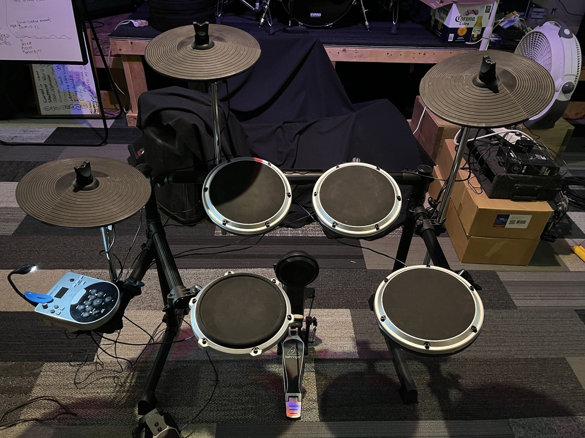 Behringer XD8 USB 8 Piece Electronic Drum Set