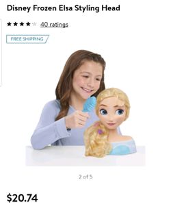 Frozen Elsa styling head