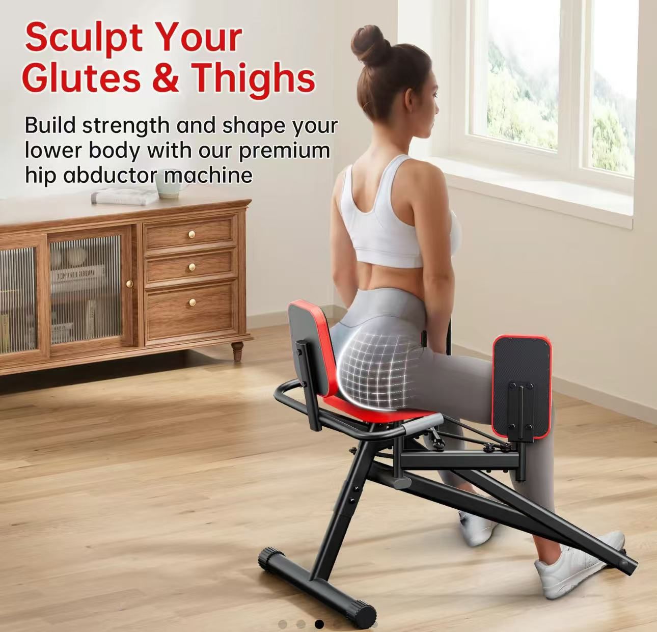 Outer Thigh Inner Thigh And Glute Workout Hip Abductor Machine