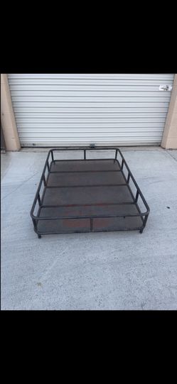 *Free Delivery* Cargo Metal Travel Roof Rack Basket
