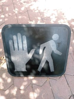  Crosswalk Walk LED Signal  sign