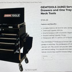 New OEM Toolbox .  Black 