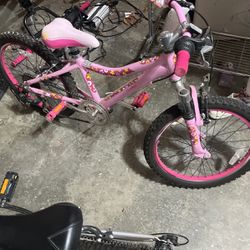 Kids Starling Pink Bike 16 Inch Rims 