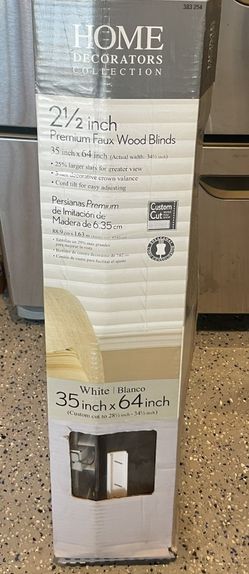 Blind 35 Inch X64 Inch 1 Black Blind
