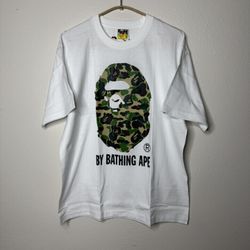 Bape ABC Green Camo Big Ape By Bathing Ape T-Shirt Brand New