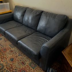 Steel Blue Couch