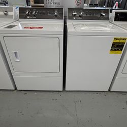 Speed Queen Commercial Heavy Duty Washer TR5 And Dryer DR5 Gas + Sanitize +Steam / 5 Years Warranty 
