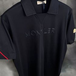 Black moncler Polo