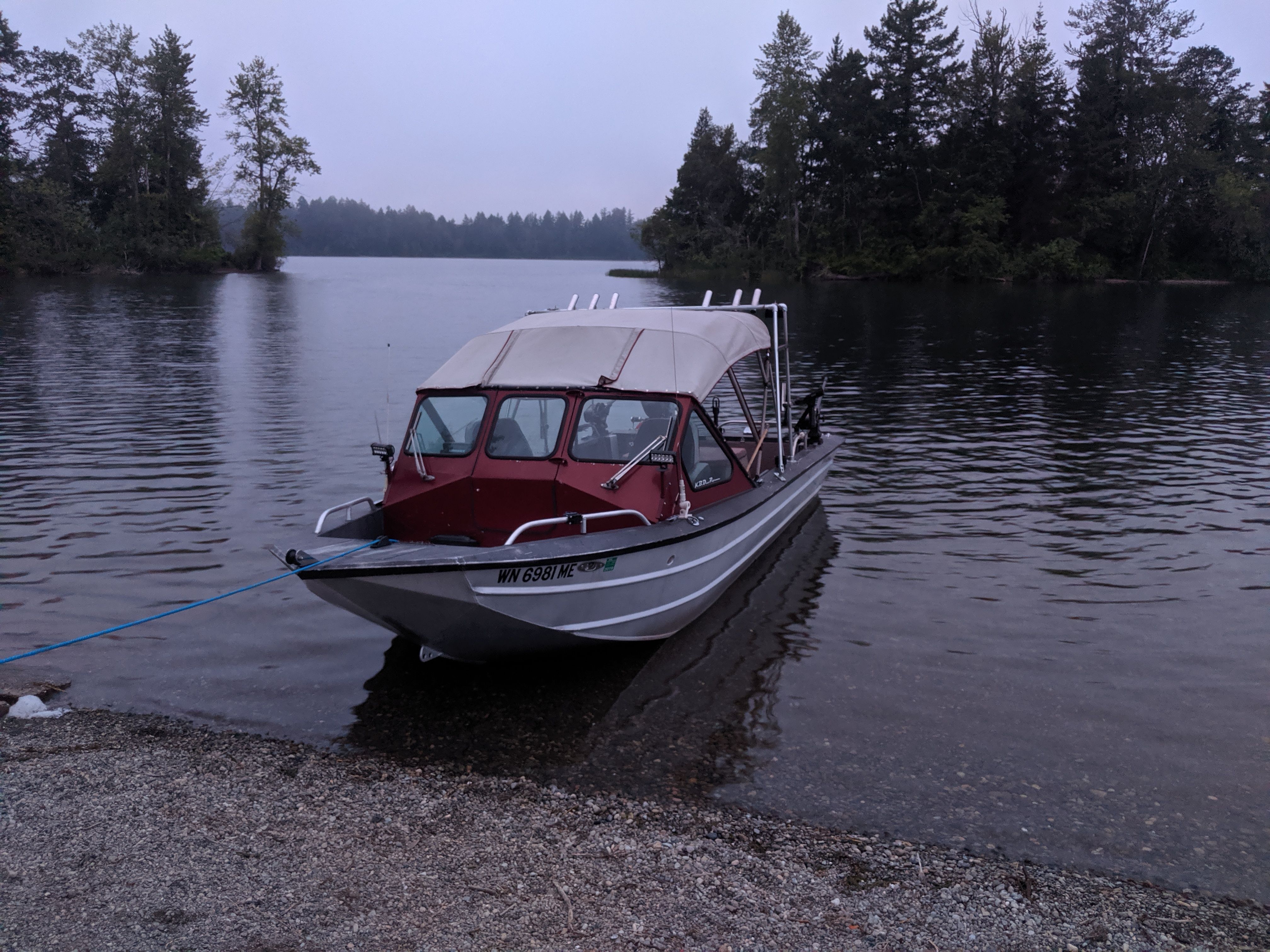 1989 21' White water jet boat