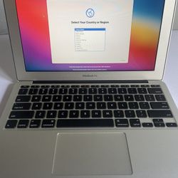 11” Apple Macbook Air - 2013 - Factory Reset