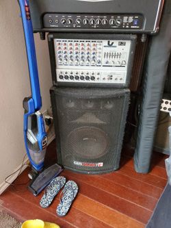 Mixer Amp And Speaker