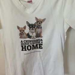 CHIHUAHUA T SHIRTS SIZE S:MED—-