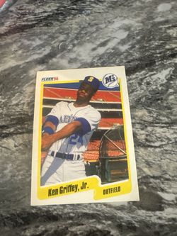 Ken Griffey Jr. Fleer 1990 Baseball Card