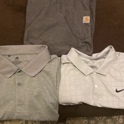 3 Polo Shirts 