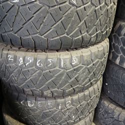 Lt 285/65/18 Nittos Grappler Set Of 4 Good Tread  $350