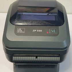 Zebra ZP550 Thermal Shipping Label Barcode Printer USB  (#888)