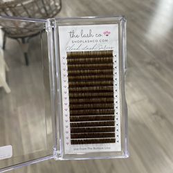 Brown Lash Trays