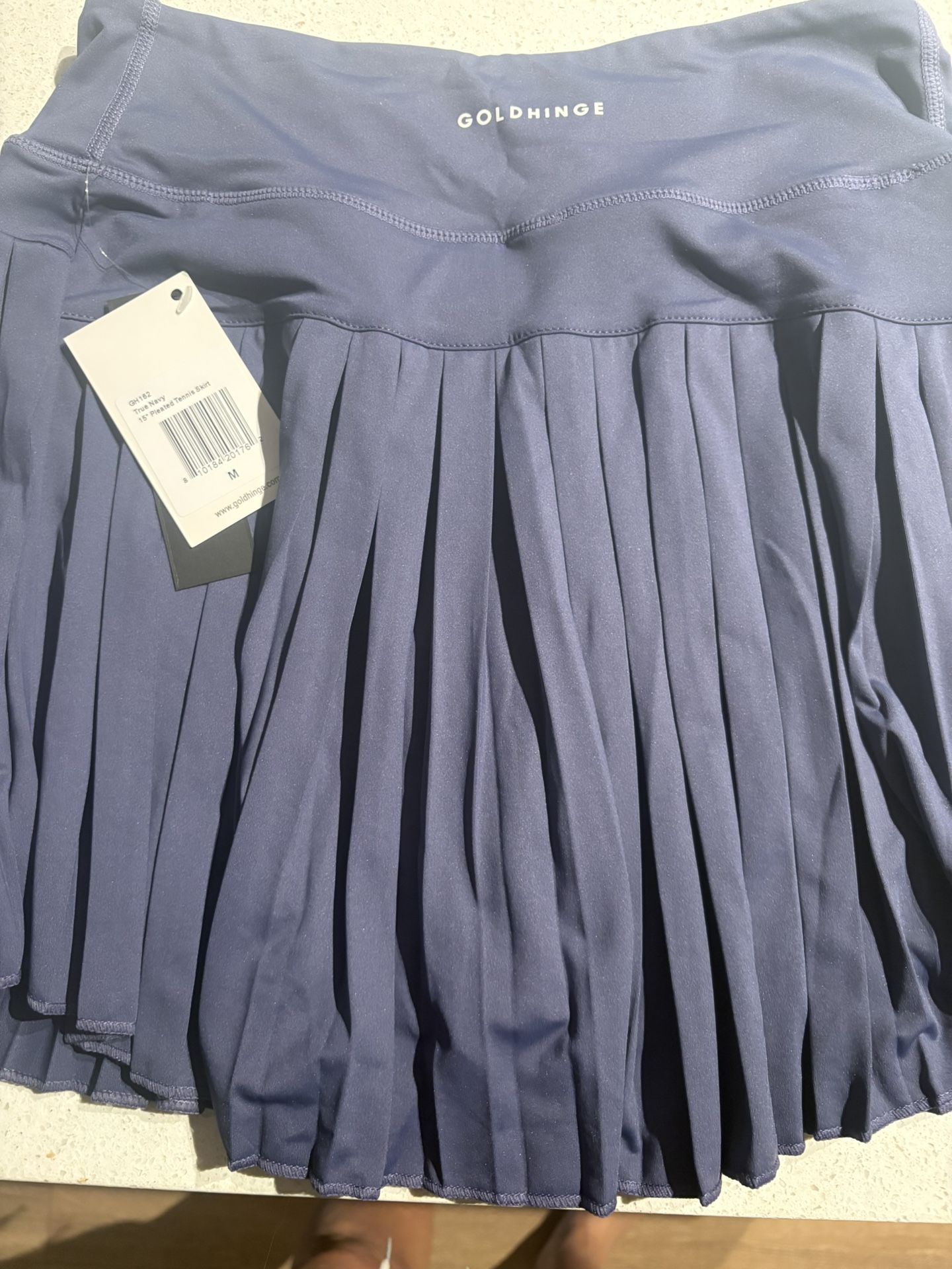 Gold Hinge Tennis Skirt