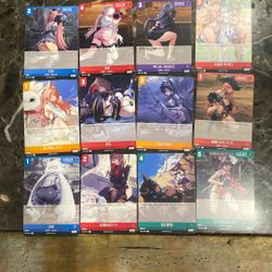 12 Nikke Anime Nivel Arena TCG Japanese Cards 