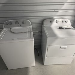 Washer and Dryer Set