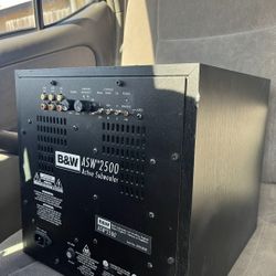 A&W Asw 2500 Active Subwoofer