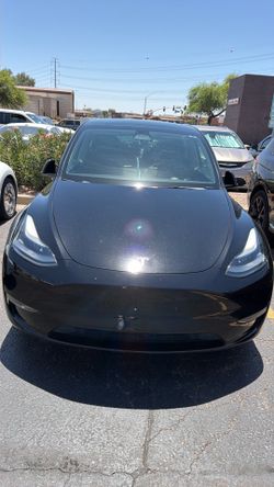 🔥 2023 Tesla Model Y Long Range – Black on Black 🔥