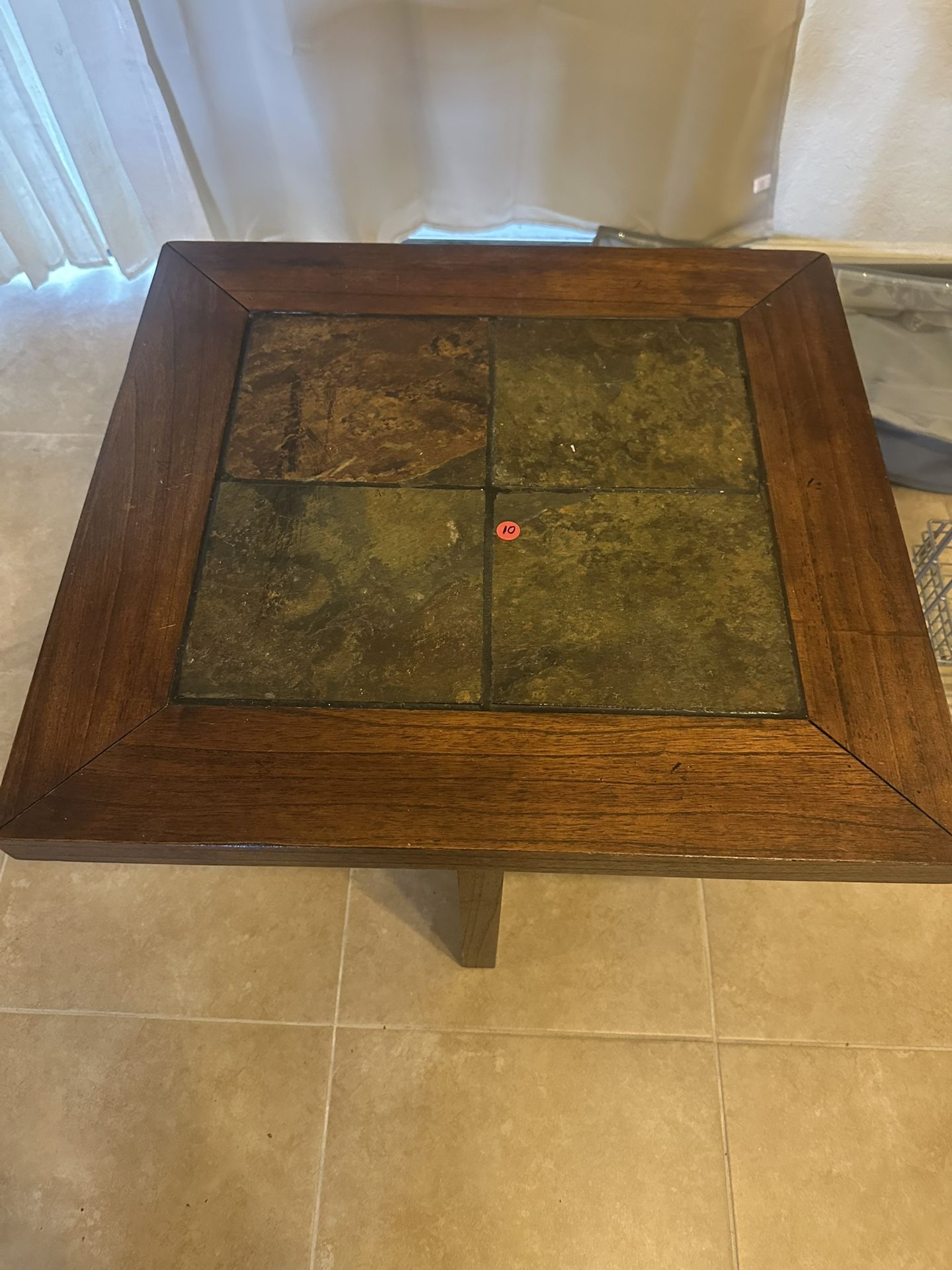 Coffee Table With End Table