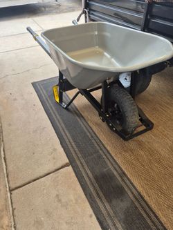 GORILLA W6CU PRO HEAVY DIRTY  STEEL TUB WHEELEDBARROW