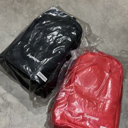 Supreme Leather Backpacks