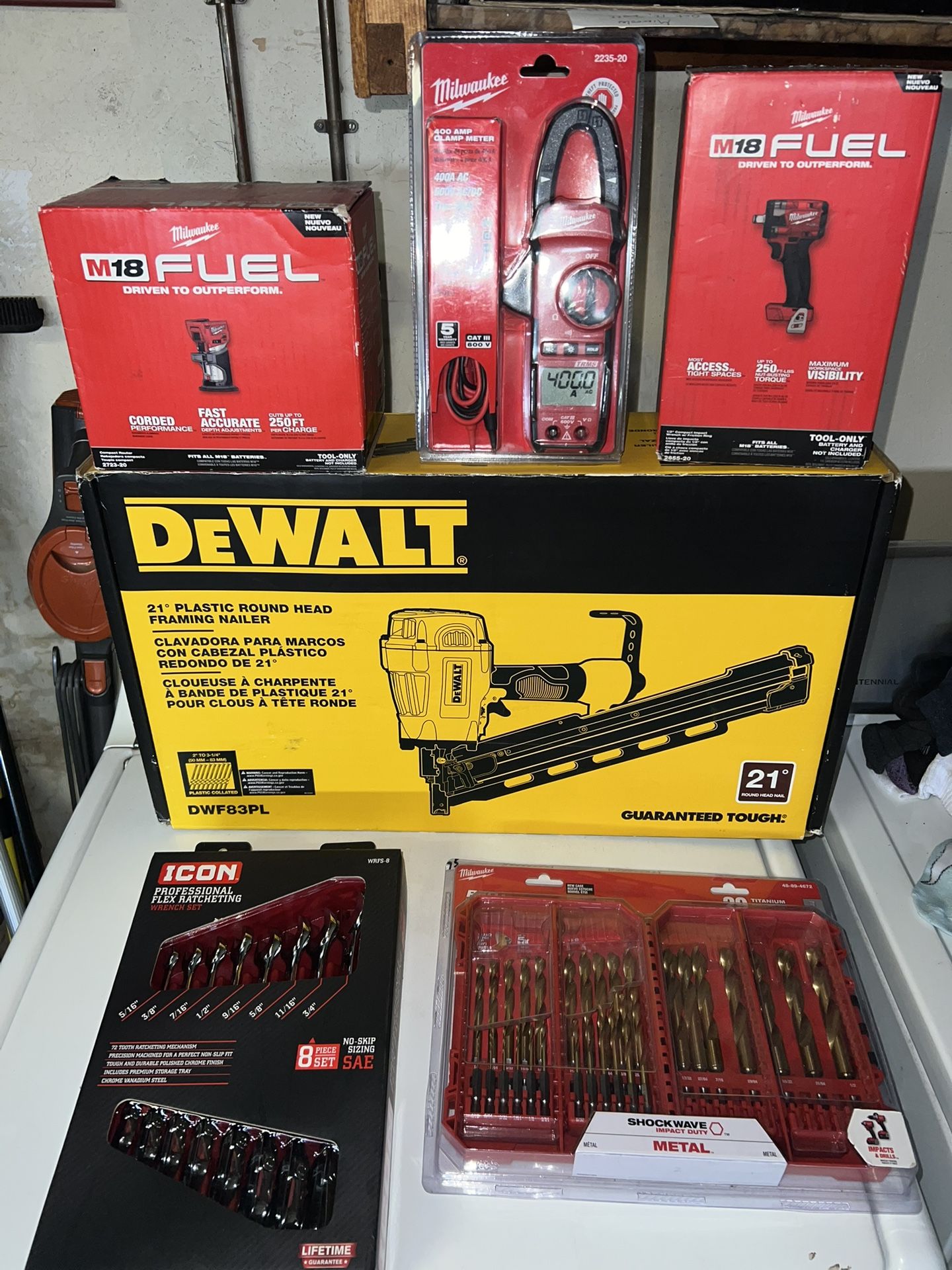 Milwaukee Tools All Brand New